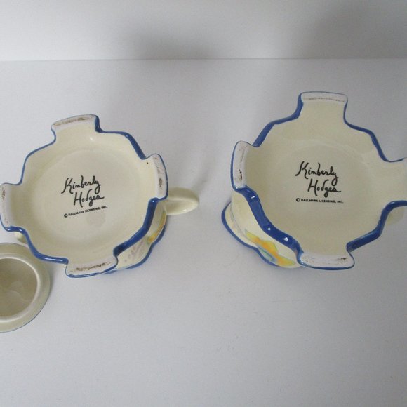 ceramic cream & sugar set - Picture 4 of 6